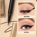 Eye Liner Waterproof Smudge Proof | Eyeliner Pencil with Precise Tip High-Pigmented Long-Lasting Quick-Drying Eyeliner Liquid Liner Eye Makeup Cosmetic for Women Girls - Buy Online on GoSupps.com