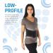 Elastic Lumbar Support Belt - Breathable Back Support for Pain Relief | Lightweight Brace with Compressive Pad | International Shipping Available - Buy Online on GoSupps.com