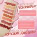 BEFIVECOK Liquid Blush - Dewy Finish Matte Velvet Texture, High-Pigmented Cheek Tint Makeup in ENERGETIC-Coral Orange - Buy Online on GoSupps.com