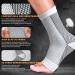2 Pairs Neuropathy Socks for Women & Men | Toeless Compression Ankle Brace for Plantar Fasciitis Relief | Soothe Socks for Neuropathy Pain (L/XL White - Buy Online on GoSupps.com