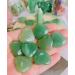 Xiannvxi 20pcs Green Aventurine Crystal Heart Stones - Natural Gemstones for Healing & Reiki | Love Palm Bag Stones - Buy Online on GoSupps.com