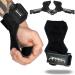 NetroxSports - Elite Grips Train aids for bodybuilding weightlifting strength training & fitness - especially developed for heavy weights - Extra strong lifting straps for women & men