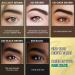  Mppchhn Eyebrow Pencil Waterproof Eyebrow Pencil with Gel | Smear-Proof Beauty Accessories Makeup for Women Girls and Men Professional Sports Fitness and Photo Studio - Buy Online on GoSupps.com