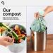 Green Elephant Small Compost Bags - 1.6 Gallon Biodegradable Trash Bags for Kitchen Compost Bin (2 Pack) - Buy Online on GoSupps.com