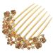 Beavorty comb headband hair bride accessories alloy