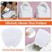 Felt Tongue Pads for Shoes - 9 Pairs Large White Adhesive Inserts for Men and Women - Buy Online on GoSupps.com