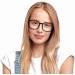 Buy Matte Black Blue Light Blocking Glasses - Anti Eyestrain & UV Filter Lens for Men & Women - Lightweight Eyewear for Computer Use - Buy Online on GoSupps.com