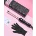 Wavytalk 3/8 Inch Small Curling Iron for Short & Long Hair - Ceramic Barrel, Adjustable Temperature - Heat Resistant Glove Included - Rose Pink/No Clip Rose Gold - Buy Online on GoSupps.com