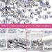 Kisvic Rhinestones for Nails 6800 Pieces Rhinestones Glitter Stones Nails Crystal Nail Stones with Tweezers and Pen for Nail Clothing DIY - Buy Online on GoSupps.com