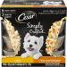 CESAR Simply Crafted Wet Dog Food Variety Packs | Adult Dog Food with Chicken Vegetables Fruits and Grains - Buy Online on GoSupps.com