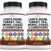Lions Mane Mushroom Supplement with Turkey Tail Reishi Cordyceps Chaga with Marshmallow Root - 2-Pack 120 Capsules (Pack of 2)