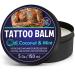 Colorful Tattoo Balm Aftercare Brightener for Old Tattoos, Soothing Cream for Tattooing, Moisturizer Tattoo Care Butter for Before Tattoo & After, Natural Tattoo Color Enhancement Aftercare Balm White