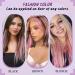 Runature Pink 45cm Remy Real Hair Extensions - U Tip Keratin 25 Strands 18 Inch #Rosa - Enhance Your Look! - Buy Online on GoSupps.com