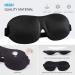 YIVIEW Sleep Mask Pack of 3  Lightweight & Comfortable Super Soft Adjustable 3D Contoured Eye Masks for Sleeping  Travel  Shift Work  Naps  Night Blindfold Eyeshade for Men Women  Black/Purple/Gray Black & Gray & Purple - Buy Online on GoSupps.com