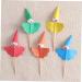KOMBIUDA 80pcs Cake Toppers Cake Decorations Fruit Decor Cupcake Decoration Cupcake Topper Cake Decorating Supplies Cupcake Stick Cupcake Topping Birthday Cake Topper Clown Toothpick - Buy Online on GoSupps.com