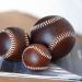 Buy Leather Brown Balloon Massage Ball - 6cm Fascia Ball in Cotton Bag | Individual & Set Options | International Shipping Available - Buy Online on GoSupps.com
