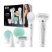 Braun Silk- pil 9 Flex Beauty set epilator women / hair remover facespa facial hair remover 8 attachments bag with a flexible head for simpler hair removal 9300 white / gold flex 9300