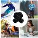 Nichtule Neck Heating Scarf | USB Heated Soft Scarf with 3 Temperature Settings | Portable Wireless Heat Scarf for Neck Pain Relief - Black - Buy Online on GoSupps.com