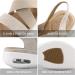 mysoft Women's Comfortable Walking Sandals - Air Cushion Slingback Platform Shoes - Buy Online on GoSupps.com