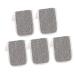 BIUDECO 5pcs Flip Soap Foam Net Mesh Bag Soap Mesh Saver Soap Exfoliating Bags Shower Supplies Cotton Linen