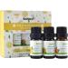 BENATU Citrus Essential Oils Set (Lemon, Bergamot, Mandarin) for Diffuser, Skin Care, Soap Making - Pure & Natural Kit for Home Cleaning & Body Massage - Buy Online on GoSupps.com