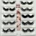 Ellazzle 25mm Dramatic Fluffy Mink Lashes - Wholesale Pack of 10 Pairs for Thick Volume 3D Eyelashes - Reusable and Luxurious - 1 Count - Buy Online on GoSupps.com
