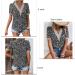 Naroote Womens Blouse Easy Matching Womens T Shirt Casual Lace Stitching Casual V-Neck for Beach XX-Large Black - Buy Online on GoSupps.com