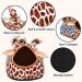 Avont 2 Pack Guinea Pig Bed House Hideout for Cage Small Pet Washable Warm Sleep Bed for Dwarf Rabbits Chinchillas Hamsters Hedgehogs Ferrets Bearded Dragons and Rats - Buy Online on GoSupps.com