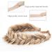 TOECWEGR Extensions Headband Hair Band Braided Classic Chunky Wide Plaited Wedding Fluffy Braids Wig Women Girl Beauty Accessory (Cream Brown) - Buy Online on GoSupps.com