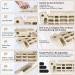 Wooden Hangboard for Rock Climbing | Phone & Band Holder | varied grips - Buy Online on GoSupps.com