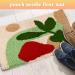 Pllieay Punch Needle Rug Kit - Square Carpet with Wood Frame, Plants Pattern, Yarns & Tools for Adult Beginners - Buy Online on GoSupps.com