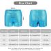 Resinta Girls Gymnastic Shorts 4-Pack | Metallic Spandex Sparkle Dance Shorts | 7-8 Years | Hot Pink Blue Black Silver - Buy Online on GoSupps.com