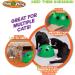 Pop N Play Interactive Motion Cat Toy | Electronic Smart Feather & Mouse Teaser | Cat Mouse Squeak Sound | Auto Shut Off | Best Cat Toy Ever! - Buy Online on GoSupps.com