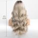 BLONDE UNICORN Ash Blonde Lace Front Wig | Long Wavy Synthetic Wig for Women - Buy Online on GoSupps.com