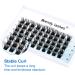 D Curl Cluster Lashes 0.07mm 15mm | Reusable Soft Wide Stem Eyelash Extensions - Buy Online on GoSupps.com