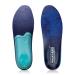 WALKHERO Medium Arch Support Insoles - Cushioning Orthotic Insoles Plantar Fasciitis Inserts for Men & Women to Relieve Foot Pain and Provide Shock Absorption (Blue) Mens 6-6 1/2 Mens 6 -6 1/2 | Womens 8 -8 1/2 Blue