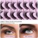 Russian False Eyelashes - Natural D Curly Strip Lashes for Parties, Weddings, Birthdays - 14 Pairs - Buy Online on GoSupps.com