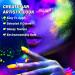 8 Colors Neon Face Paint - Glow in the Dark UV Blacklight Body Paint for Kids & Adults | Professional Water Activated Halloween Makeup - Buy Online on GoSupps.com
