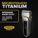 Microtouch Titanium Rovor - Precision Grooming Tool for Men - Buy Online on GoSupps.com