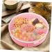 LABRIMP Candy Decor Box Dried Fruit Snack Box Food Serving Tray Plastic Candy Divided Serving Tray Pastry Stand Camping - Buy Online on GoSupps.com