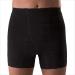 Corsinel Men's Boxer Shorts for Stoma & Hernia Support | Discreet Low Rise Underpants | Medium Seamless Stretch Black | Optimal Comfort & Secure Fit - Buy Online on GoSupps.com