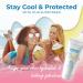 IceCream Broad Spectrum SPF 30 Sunscreen Lotion Body & Face Lotion Sunblock Moisturizer with SPF Water & Sweat-Resistant for 80 Minutes Reef-Friendly & Cruelty-Free 6oz (177ml) - Vanilla Vanilla 6 Fl Oz (Pack of 1) - Buy Online on GoSupps.com
