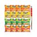 Ja Cor Instant Ramen Noodles Soup Variety Pack 4 Flavors: (4) Chicken (4) Creamy Chicken (4) Chili (4) Beef Noodle Flavor 3 oz Bundle with (1) Set of Reusable Chopsticks(16 Individual Packs)