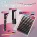 Lash Extension Kit 144 Pcs - 3D Wispy Clusters Waterproof Bond & Seal Complete Eyelash Extensions at Home (Prism Kit - Buy Online on GoSupps.com