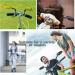 HD Blast-Resistant Adjustable Rotatable Bike Mirror - Rearview Bicycle Mirror (2PCS) - Buy Online on GoSupps.com