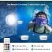 SANSI Submersible LED Lights with Remote Control(200ft) Battery Powered LED Pumpkin Lights with 16 RGB Colour Changing IP68 Waterproof LED Decorative Lights for Halloween Special Events 2 PACK - Buy Online on GoSupps.com