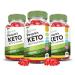 (3 Pack) Peoples Keto ACV Gummies People Keto Gummies Peoples Keto Gummy Advanced 1000MG Apple Cider Vinegar Formulated with Pomegranate Beet Juice Powder B12 Vegan Non GMO 180 Gummies