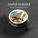 Buy Pyramids of Egypt Round Pill Box - 3 Compartment Mini Travel Organizer for Vitamins & Medicines - Buy Online on GoSupps.com