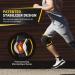 High-Quality Cambivo Knee Supports for Men & Women - PMMA Stabilizers & Patella Pad - Ideal for Arthritis ACL Injury Joint Pain Running & Sports - XL Black/Gray - Buy Online on GoSupps.com