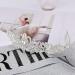 ZeroStage Birthday Queen Sash and Tiara Set - Crystal Crown Rhinestone Headband for Women - Princess Party Decorations and Gifts - Silver - Buy Online on GoSupps.com